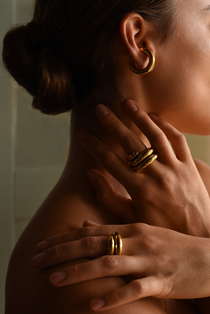Moai Ear Cuff