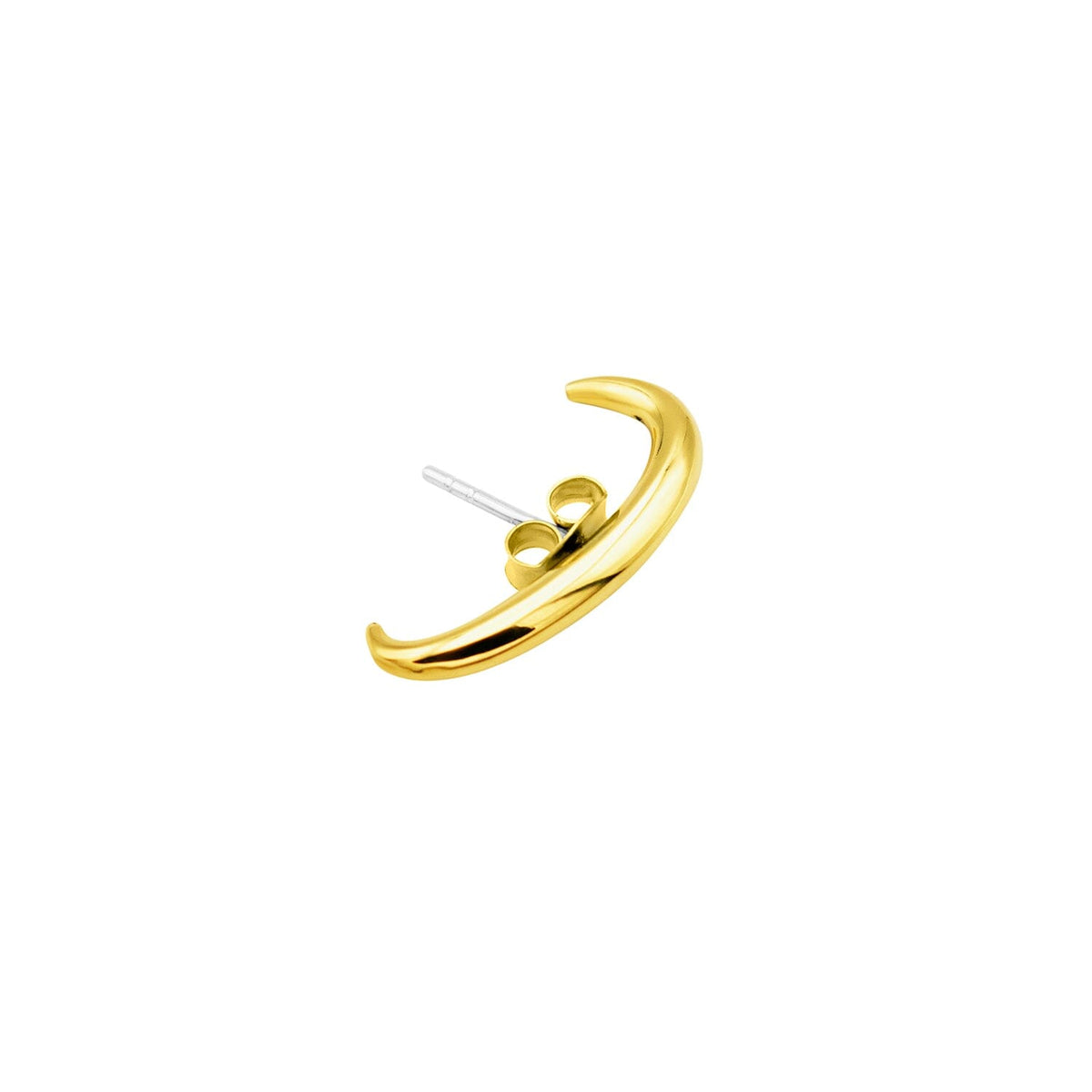 Cuff Earring Gold for second hole - Cuff Oorbel Goud voor tweede gaatje