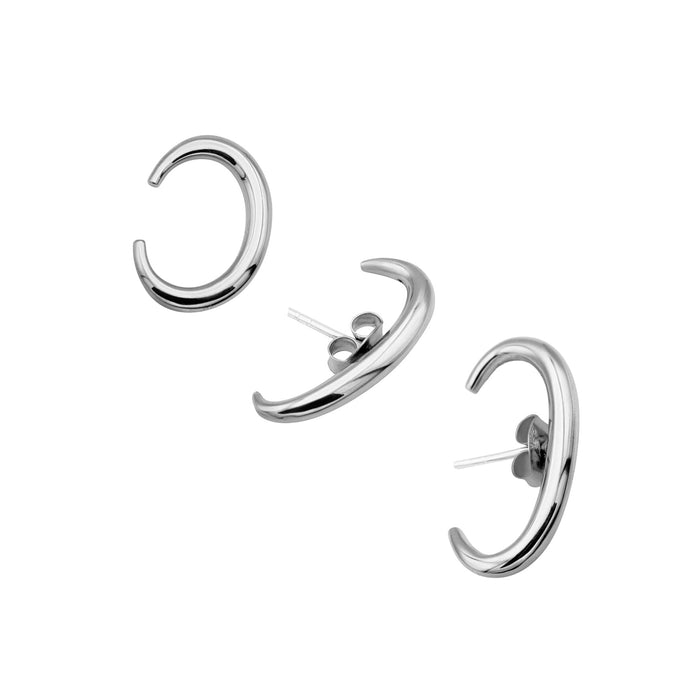 Vintage Ear Cuff Set SILVER