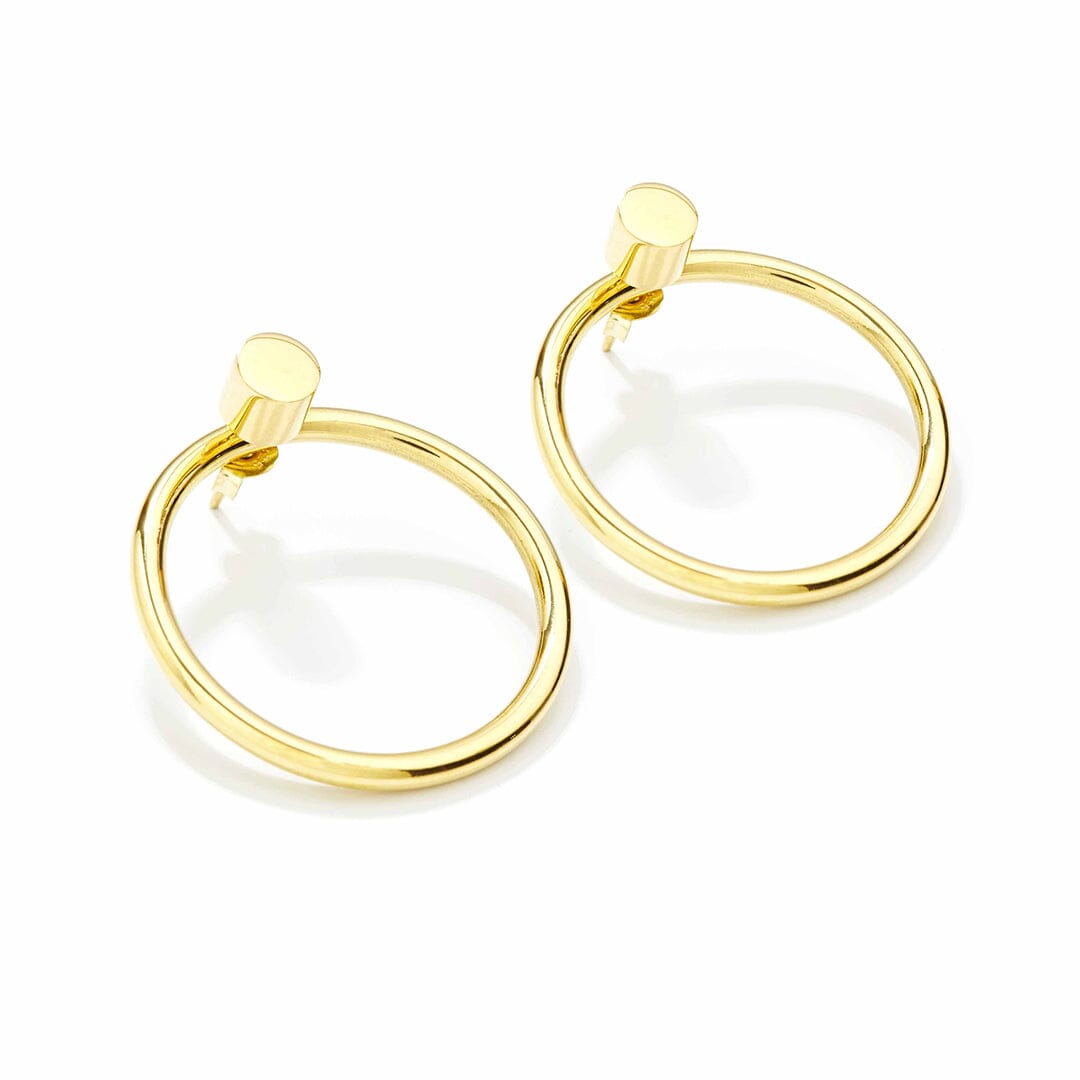 Double Bold Earring GOLD - MVDT COLLECTION