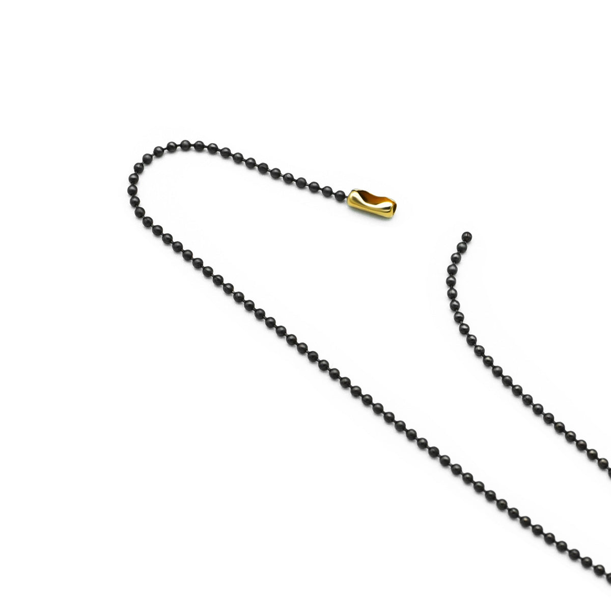 Pigalle Black Ball Necklace Petite