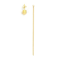 Single Bold Round Stud Big + Earpin Ornament - MVDT COLLECTION