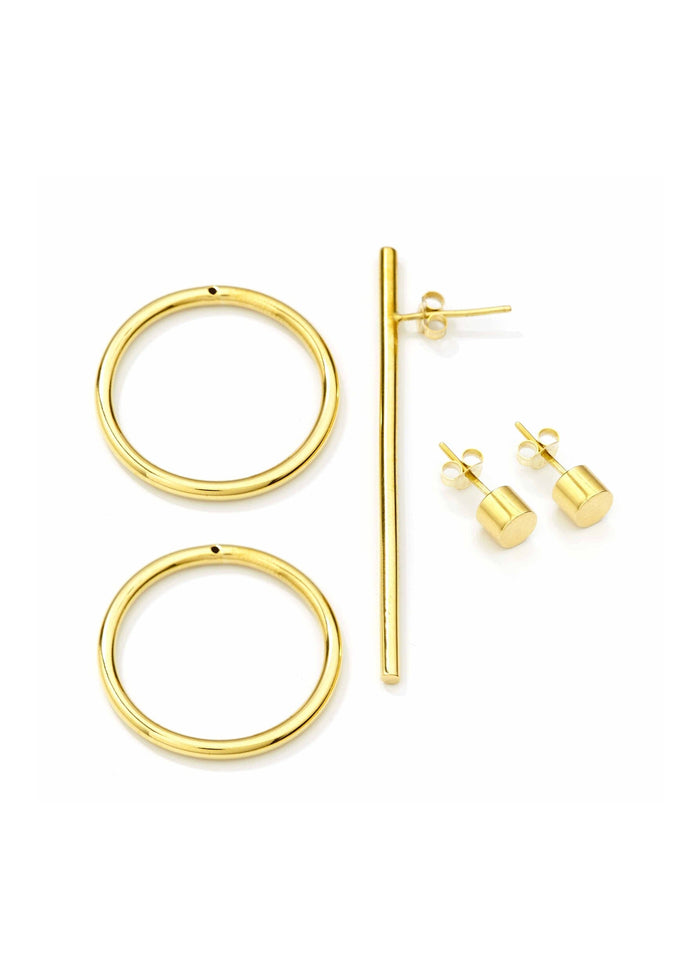 Bold Earring + Double Bold Earring