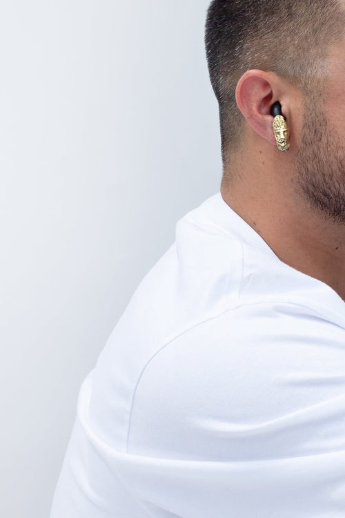 Lion Airpod Earring Men