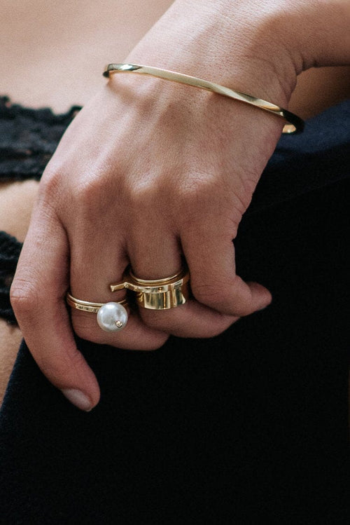 D-Mond Ring GOLD - MVDT COLLECTION
