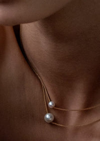 Parel Ketting Goud - Pearl Necklaces Gold 14k or 18k 