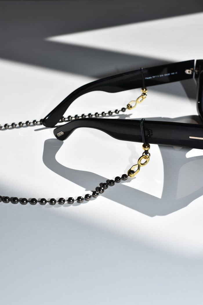 Pigalle Black Ball Sunglasses Cord Grande - SOLD OUT