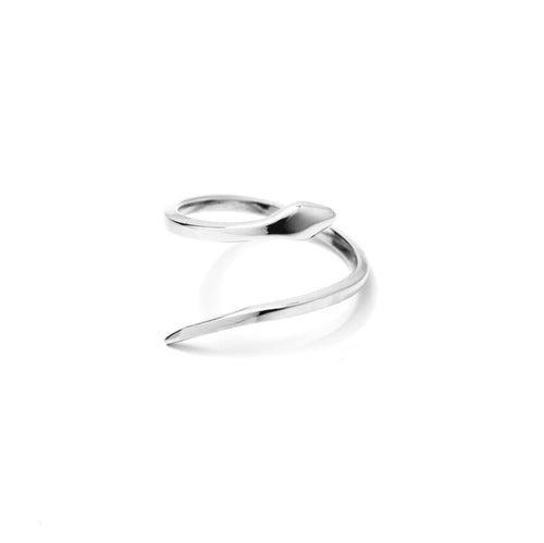 Snake Ring Sterling 925 Silver - Slangen Ring sterling 925 zilver - front