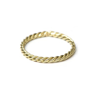 Twist Ring Big GOLD