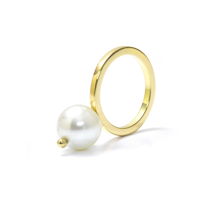 The Pearl Ring Gold